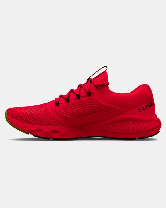 Men's UA Charged Vantage 2 Running Shoes, Red, pdpMainDesktop image number 1